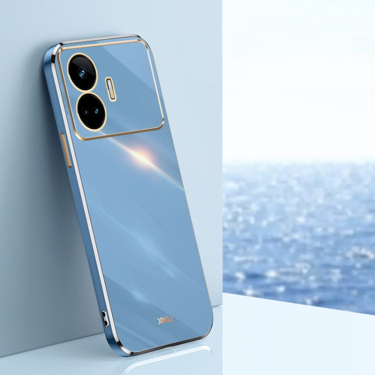 XINLI 直角6D電鍍金邊手機殼