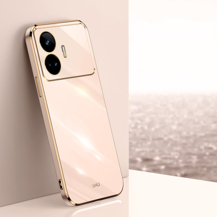 XINLI 直角6D電鍍金邊手機殼