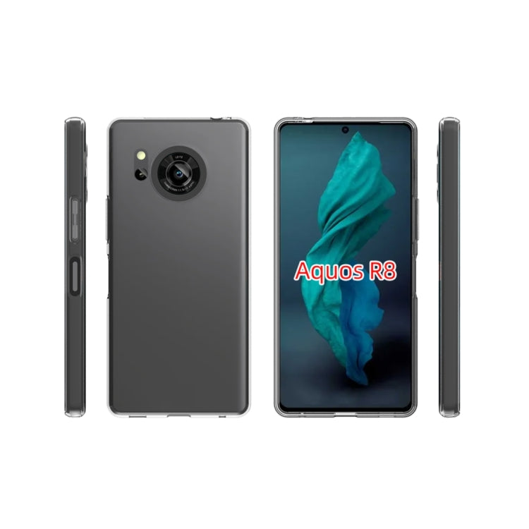 防水紋TPU手機殼, For Sharp Aquos R8, For Sharp Aquos Sense 7