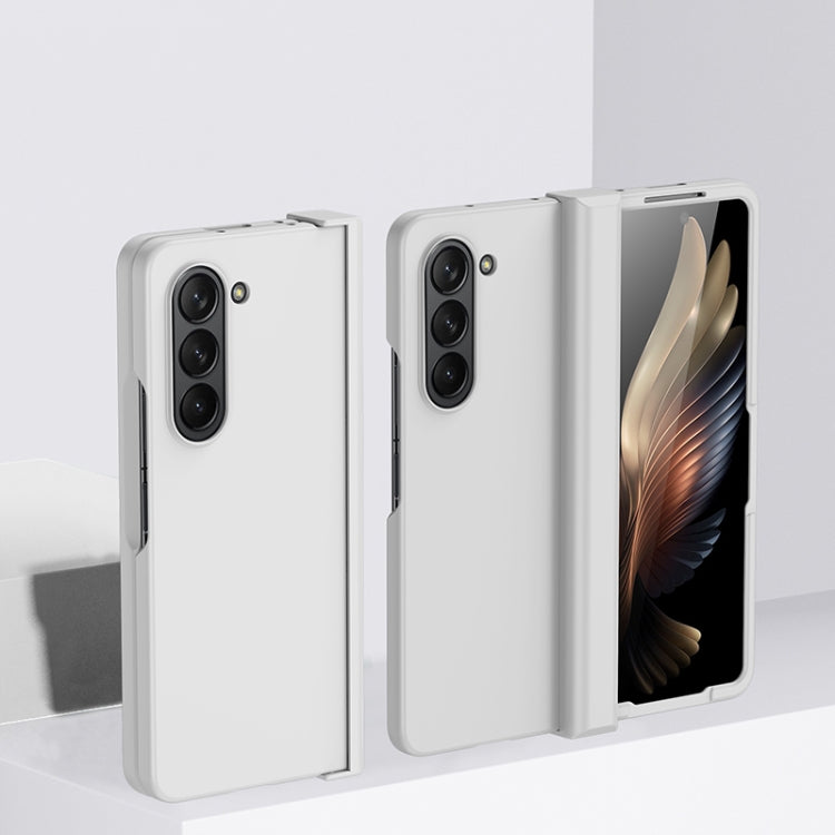 膚感親膚PC手機殼帶鉸鏈, For Samsung Galaxy Z Flip6 / Flip7 FE, For Samsung Galaxy Z Fold6, For Samsung Galaxy Z Fold5, For Samsung Galaxy Z Flip5