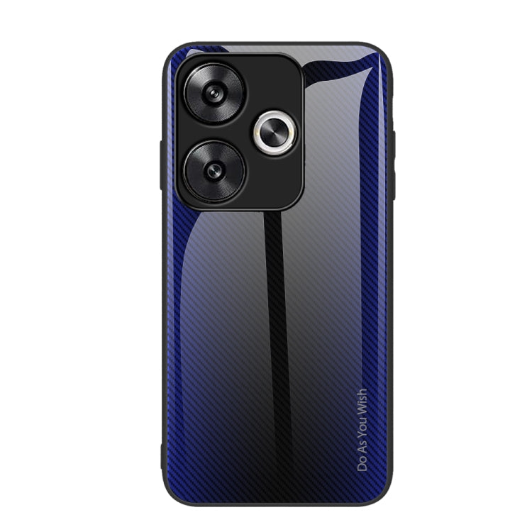 紋理漸變玻璃手機保護殼, For Xiaomi Poco F6, For Xiaomi Poco F6 Pro, For Xiaomi Redmi Note 12 4G Global, For Xiaomi Redmi Note 12 Turbo