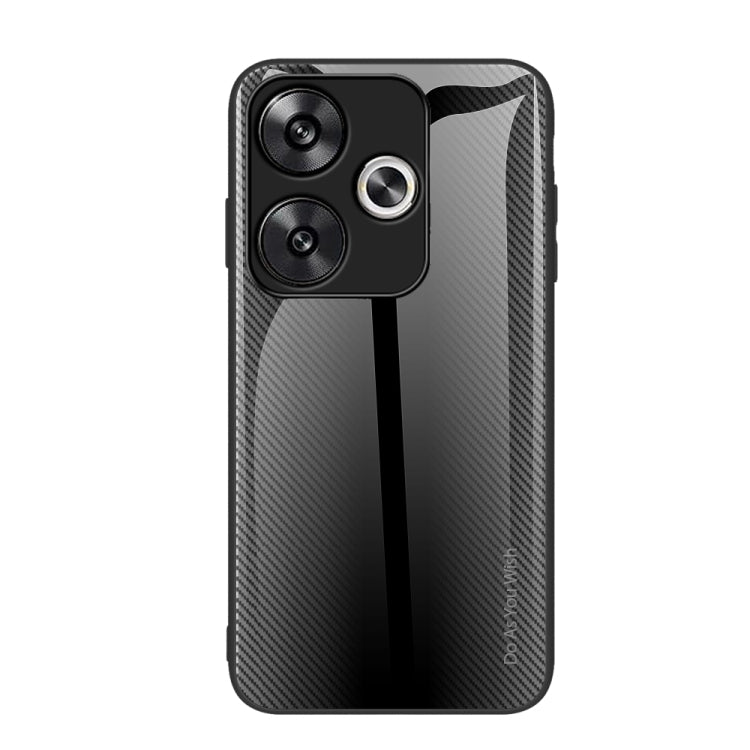 紋理漸變玻璃手機保護殼, For Xiaomi Poco F6, For Xiaomi Poco F6 Pro, For Xiaomi Redmi Note 12 4G Global, For Xiaomi Redmi Note 12 Turbo