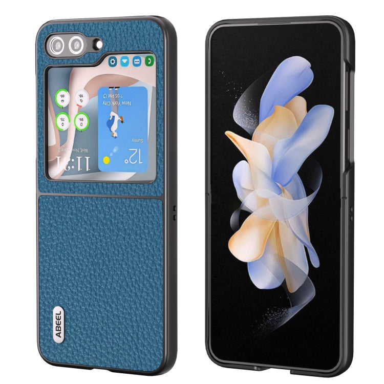 ABEEL真皮荔枝紋手機保護殼, For Samsung Galaxy Z Flip6 / Flip7 FE, For Samsung Galaxy Z Fold6, For Samsung Galaxy S24 Ultra 5G, For Samsung Galaxy S23 FE 5G, For Samsung Galaxy Z Fold5, For Samsung Galaxy Z Flip5