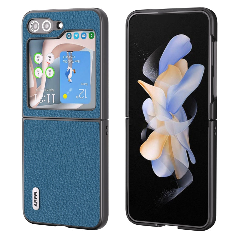 ABEEL真皮荔枝紋手機保護殼, For Samsung Galaxy Z Flip6 / Flip7 FE, For Samsung Galaxy Z Fold6, For Samsung Galaxy S24 Ultra 5G, For Samsung Galaxy S23 FE 5G, For Samsung Galaxy Z Fold5, For Samsung Galaxy Z Flip5