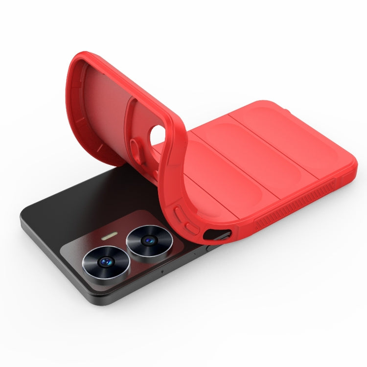 幻盾TPU+絨布手機殼, For Realme C55 4G