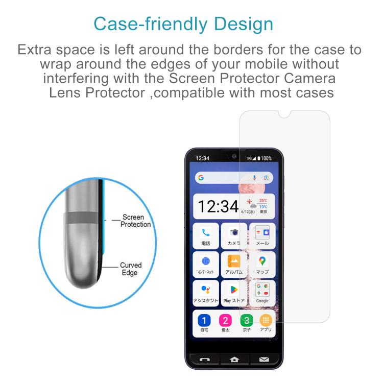 10個一賣 0.26mm 9H 2.5D 半屏鋼化玻璃保護膜