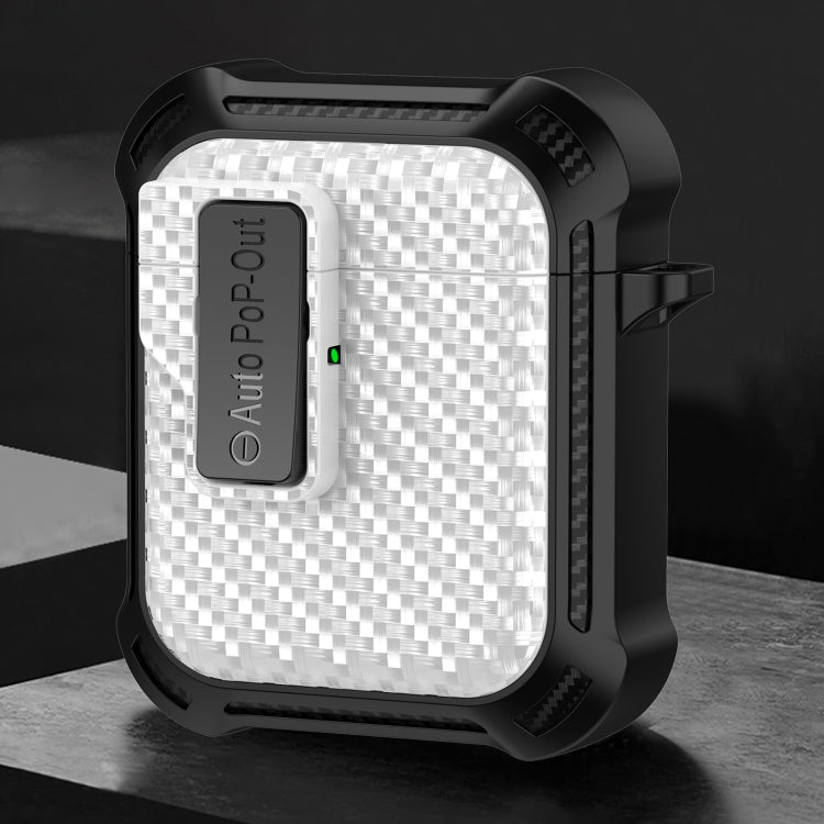 阿爾法碳纖維無線藍牙耳機保護套, For AirPods Pro 2, For AirPods Pro, For AirPods 3, For AirPods 2 / 1