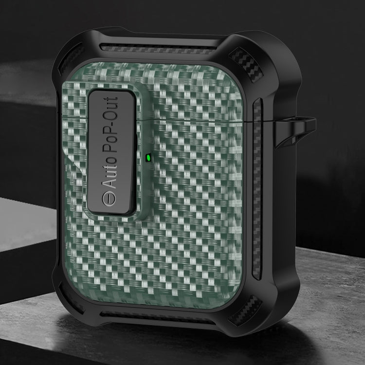 阿爾法碳纖維無線藍牙耳機保護套, For AirPods Pro 2, For AirPods Pro, For AirPods 3, For AirPods 2 / 1