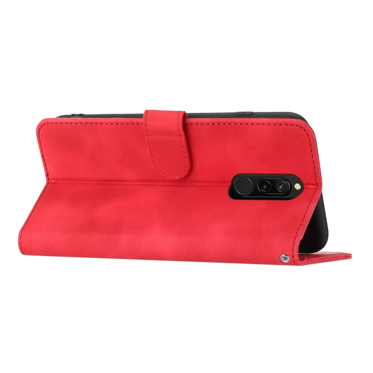 YX 0030款愛心圖案膚感手機皮套, For Xiaomi Redmi 8