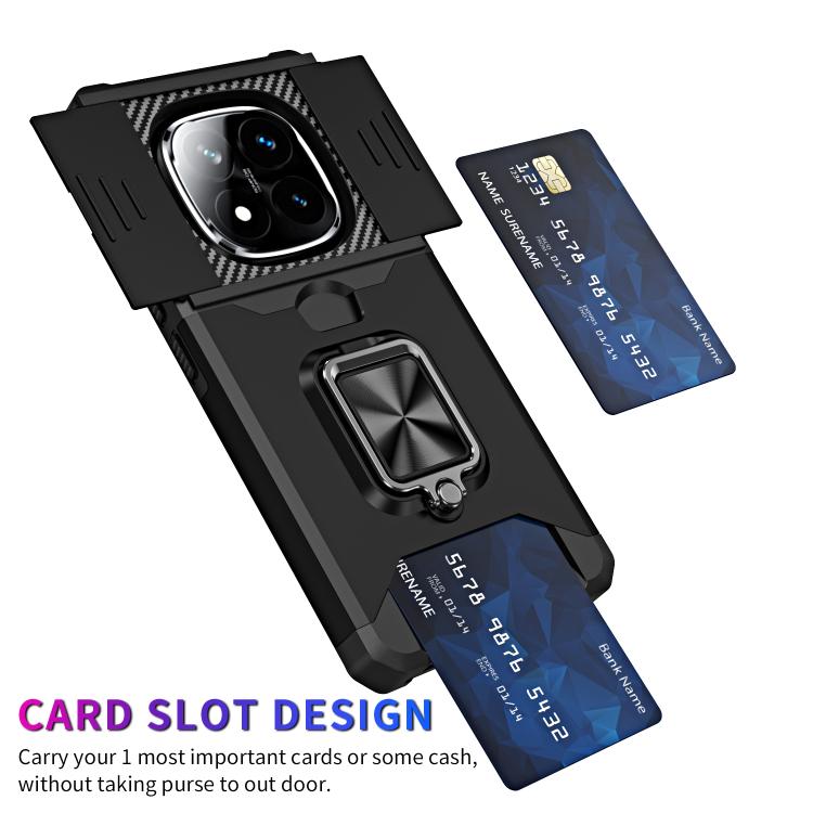 二合一推拉窗插卡PC+TPU手機殼, For Redmi Note 14 Pro 5G / 14 Pro+ 5G, For Redmi Note 14 4G 163mm, For Redmi Note 13 4G, For Redmi Note 13 Pro 5G, For Redmi Note 12 4G