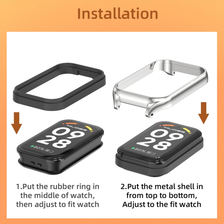 米布斯 金屬殼高山尼龍透氣錶帶