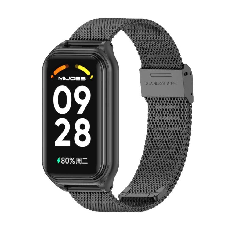 米布斯 金屬錶殼+米蘭卡扣金屬錶帶