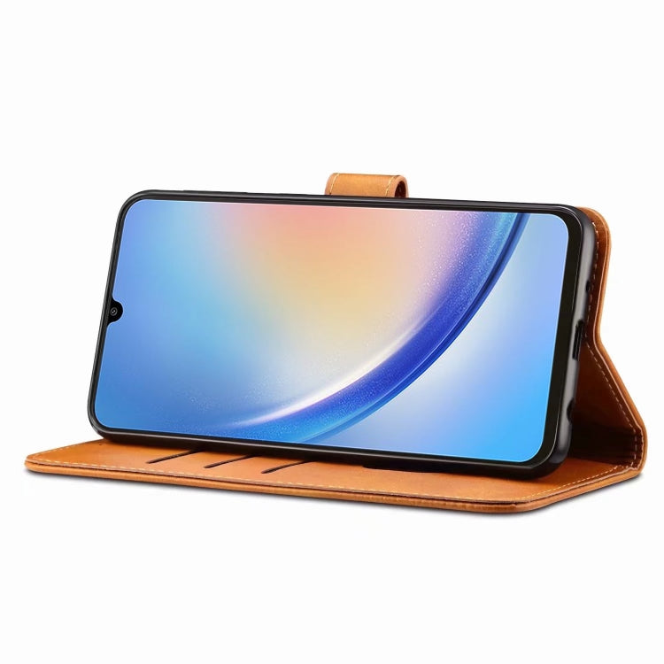 GUSSIM 商務左右開手機皮套, For Samsung Galaxy A33 5G, For Samsung Galaxy A34 5G, For Samsung Galaxy A54 5G