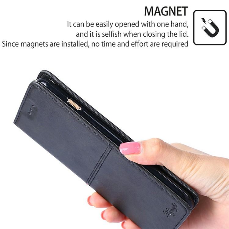 牛紋磁吸手機皮套