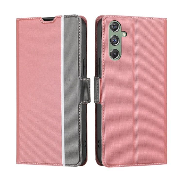 斜紋側扣手機皮套, For Samsung Galaxy M55 5G, For Samsung Galaxy M15 5G, For Samsung Galaxy S24+ 5G, For Samsung Galaxy S24 5G, For Samsung Galaxy M34 5G / F34 5G, For Samsung Galaxy M54 5G, For Samsung Galaxy F14 5G, For Samsung Galaxy M14 5G                  ...