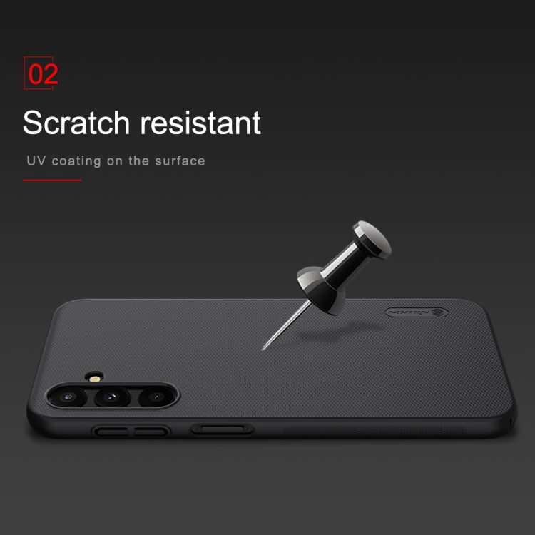 耐爾金 磨砂護盾 PC手機殼, For Samsung Galaxy A24 4G, For Samsung Galaxy A15 5G, For Samsung Galaxy A35, For Samsung Galaxy A25