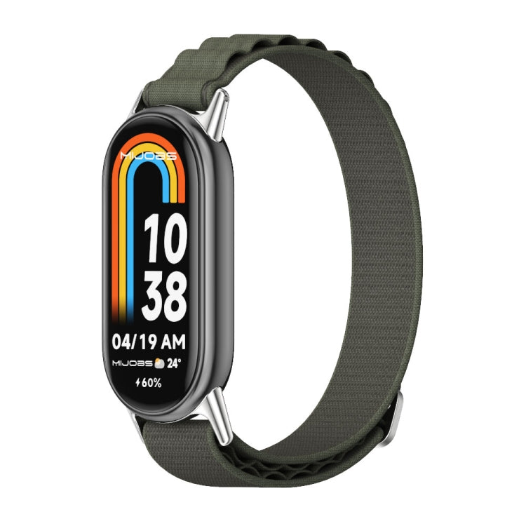 米布斯 高山尼龍透氣錶帶, For Xiaomi Smart Band 10 / 9 / 8