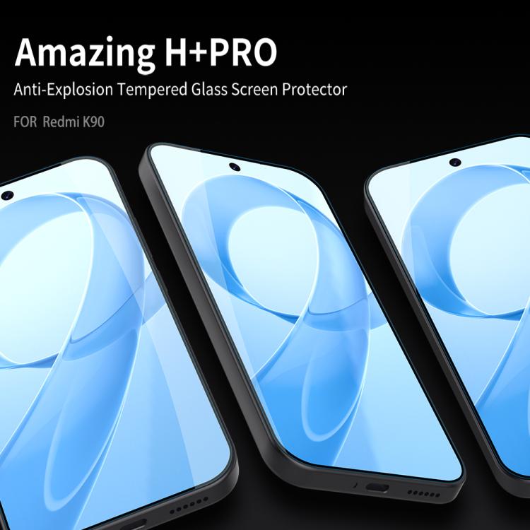 耐爾金 H+Pro 鋼化玻璃膜, For Redmi K90, For Redmi K90 Pro Max, For Xiaomi Redmi K70 / K70 Pro