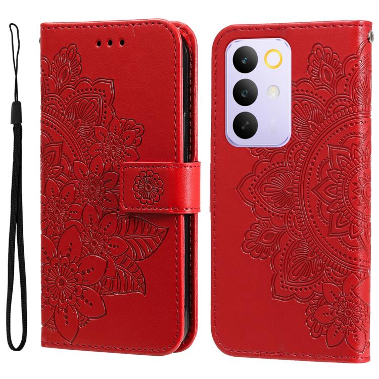 壓紋七瓣花手機皮套, For Realme 15x 5G India / Realme C85 5G, For Realme C85 Pro 4G, For Realme 15T 5G, For Realme Narzo 80 Lite 4G / C71 India, For Realme 15 5G / Realme 15 Pro 5G, For Realme C71 4G / C75 4G / 5G / 14x, For Realme 14 Global                     ...