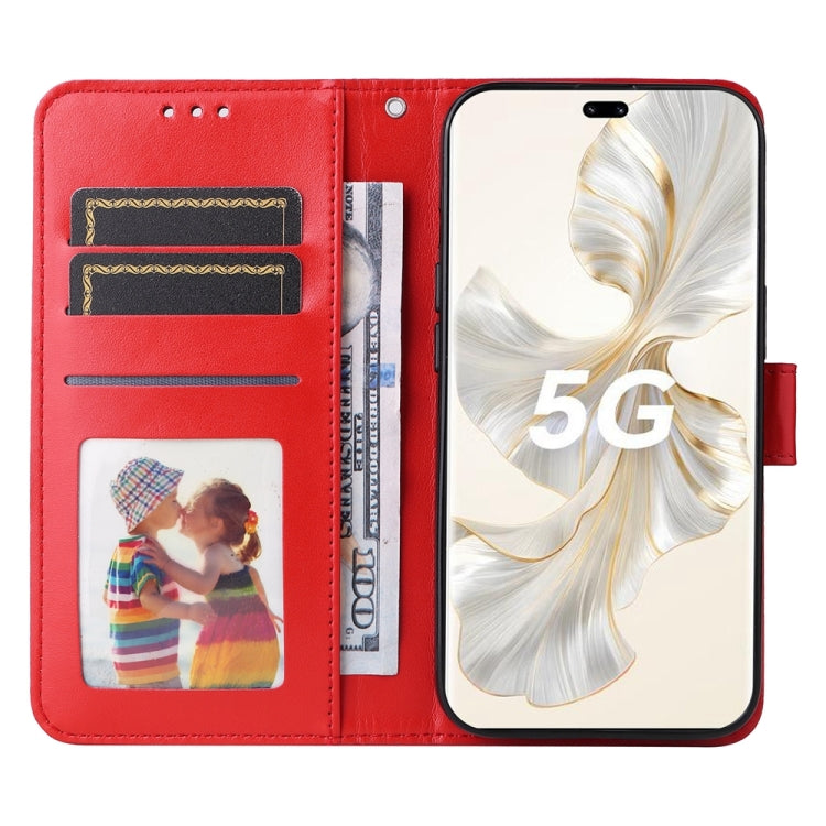 壓花向陽花手機皮套, For Honor 100 Pro, For Honor 100, For Honor X50i+, For Honor Play 50 Plus, For Honor X6a, For Honor X50, For Honor X50i 5G