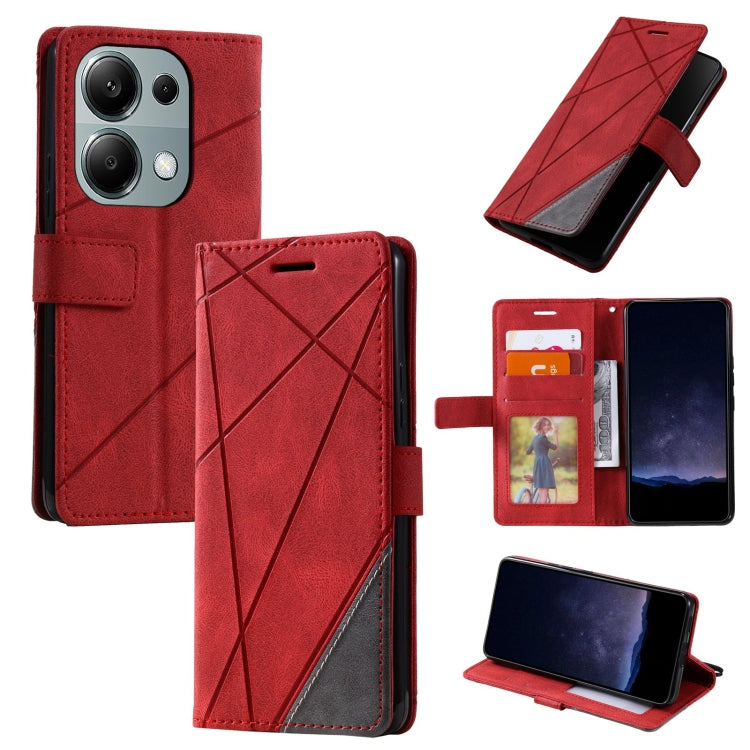 膚感拼接手機皮套, For Xiaomi Redmi A3, For Xiaomi Redmi Note 13 Pro 4G, For Xiaomi Redmi Note 13 4G, For Xiaomi Redmi K70E, For Xiaomi 14 Ultra, For Xiaomi 14 Pro, For Xiaomi 14, For Xiaomi Redmi Note 13 5G, For Xiaomi Redmi 13C