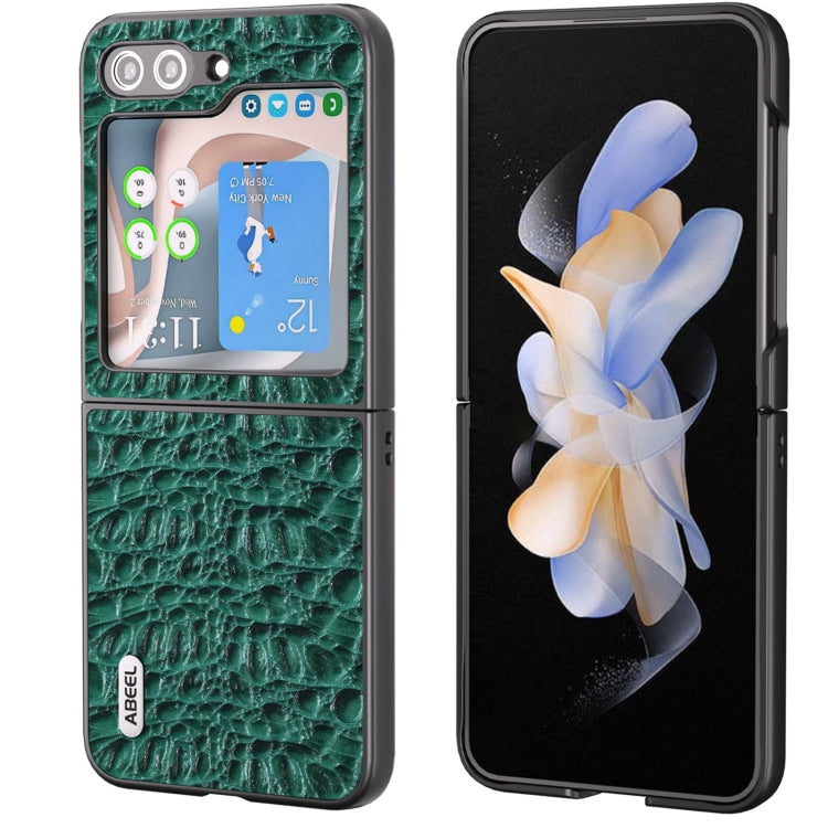 ABEEL真皮天幕系列手機殼, For Samsung Galaxy Z Flip5, For Samsung Galaxy Z Fold5