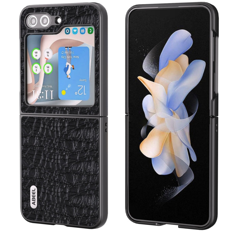 ABEEL真皮天幕系列手機殼, For Samsung Galaxy Z Flip5, For Samsung Galaxy Z Fold5