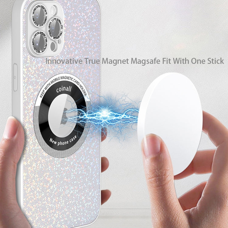 炫彩閃粉Magsafe磁吸TPU + PC手機殼, For iPhone 12 Pro, For iPhone 12 Pro Max, For iPhone 11, For iPhone 11 Pro, For iPhone 11 Pro Max