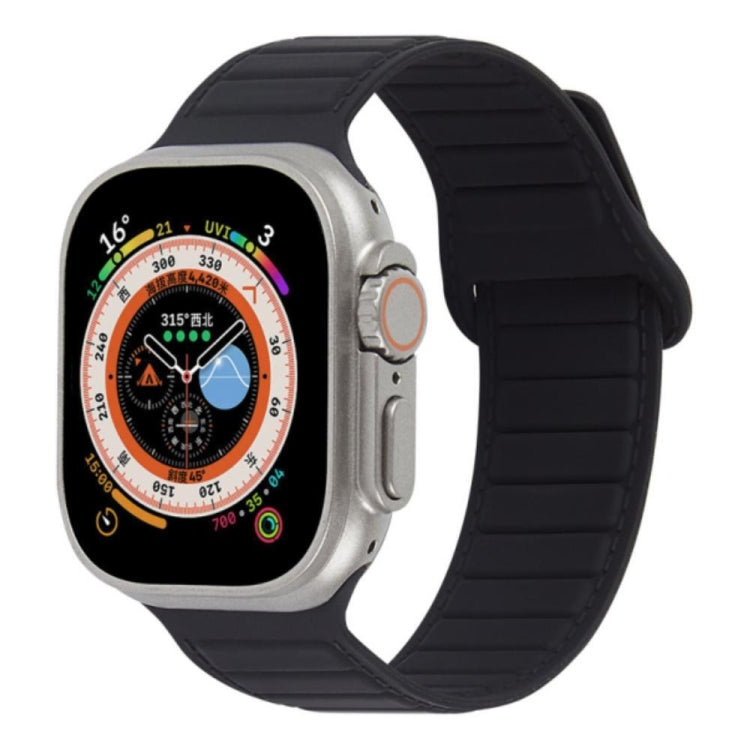 撞色迴環磁吸硅膠錶帶, For Apple Watch 9 41mm, For Apple Watch Ultra 49mm, For Apple Watch 8 41mm
