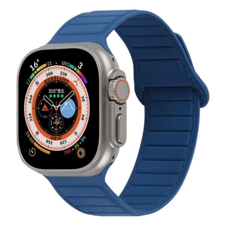 撞色迴環磁吸硅膠錶帶, For Apple Watch SE 2023 40mm, For Apple Watch Ultra 2 49mm, For Apple Watch 9 45mm