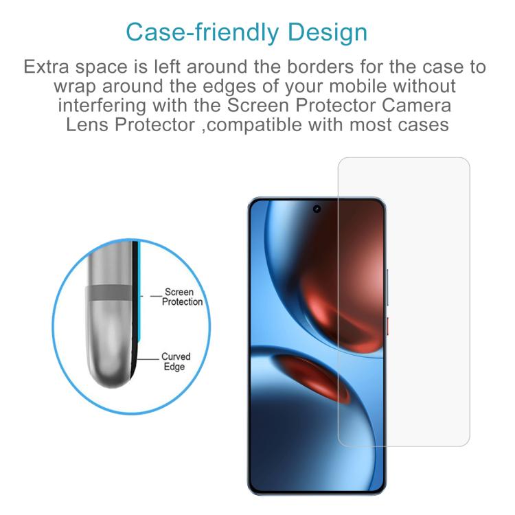 10個一賣 0.26mm 9H 2.5D 半屏鋼化玻璃保護膜, For Realme GT 7 Global, For Realme 13 4G / 13+ / C63 5G / 14x / 14, For Realme P3 Ultra 5G, For Realme Neo7, For Realme P1 Speed, For Realme C61 / C61 India / Note 60, For Realme 12+ / 12 4G, For Realme Narzo N61        ...