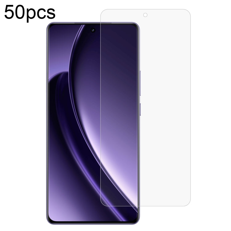 50個一賣 0.26mm 9H 2.5D 半屏鋼化玻璃保護膜, For Realme GT 7 Global, For Realme 13 4G / 13+ / C63 5G / 14x / 14, For Realme P3 Ultra 5G, For Realme Neo7, For Realme P1 Speed, For Realme C61 / C61 India / Note 60, For Realme 12+ / 12 4G, For Realme Narzo N61        ...