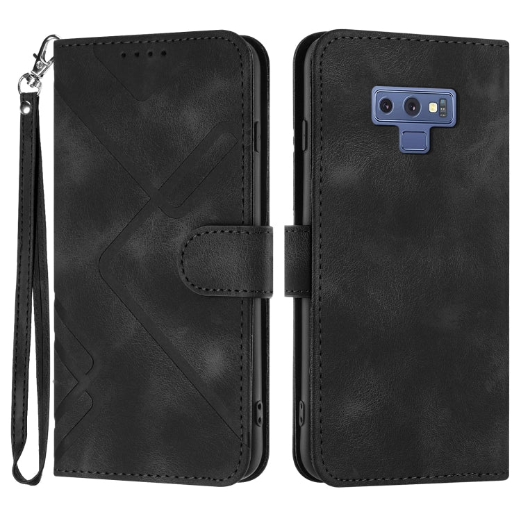 YX 0040款線條圖案膚感手機皮套, For Samsung Galaxy S10+, For Samsung Galaxy S10, For Samsung Galaxy Note9, For Samsung Galaxy A6 2018, For Samsung Galaxy S9+, For Samsung Galaxy S9, For Samsung Galaxy A8 2018