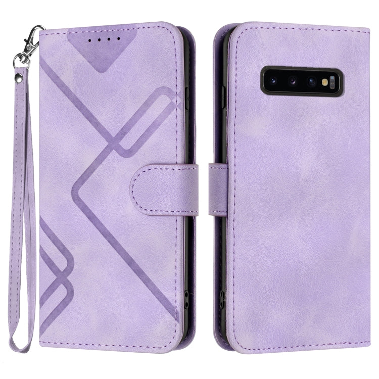 YX 0040款線條圖案膚感手機皮套, For Samsung Galaxy S10+, For Samsung Galaxy S10, For Samsung Galaxy Note9, For Samsung Galaxy A6 2018, For Samsung Galaxy S9+, For Samsung Galaxy S9, For Samsung Galaxy A8 2018