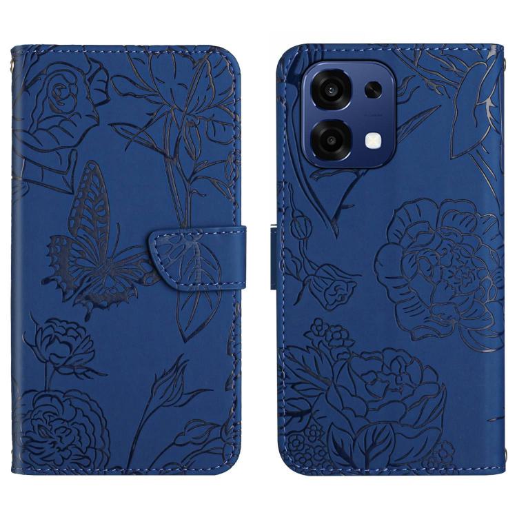 HT03 膚感蝴蝶壓花手機皮套, For OPPO A6 Pro 4G / 5G Global, For OPPO A5x 4G Global / 5G Global, For OPPO A5 5G Global, For OPPO Reno14 Pro 5G Global, For OPPO Reno14 5G Global, For OPPO A5 Pro 5G Global, For OPPO Reno13 Pro, For OPPO Reno13, For OPPO Reno13 F