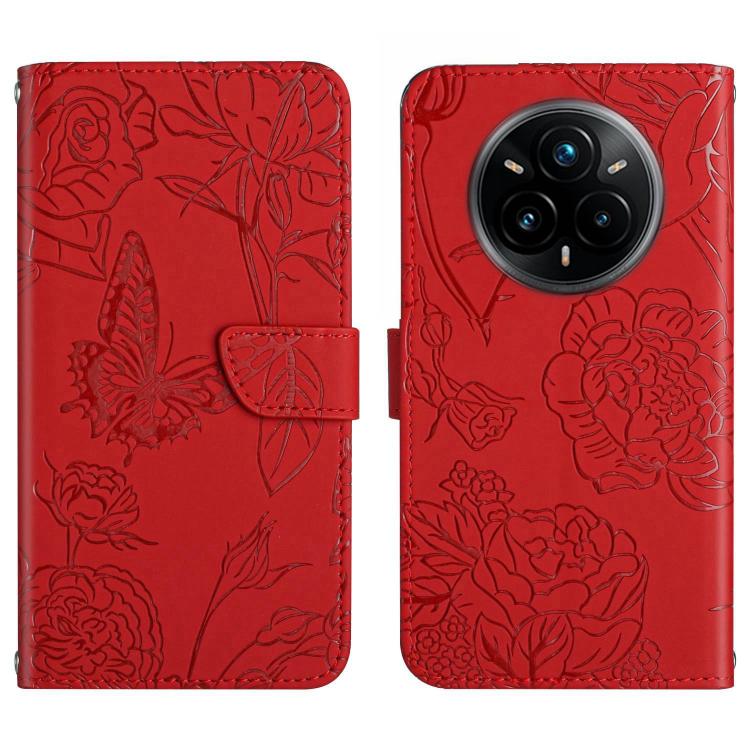 HT03 膚感蝴蝶壓花手機皮套, For Realme C85 5G, For Realme C85 Pro 4G, For Realme 15T 5G, For Realme 15 5G Global / 15 Pro 5G Global, For Realme C71 4G, For Realme C75 5G, For Realme 14 5G Global / P3 5G Global, For Realme P3 Pro 5G Global, For Realme 14 Pro+ 5G