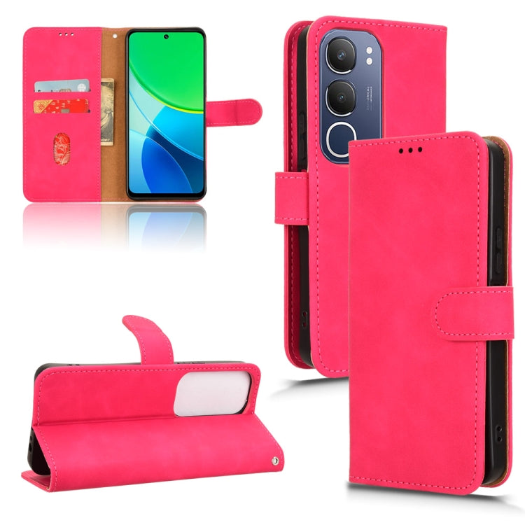 膚感翻蓋磁吸手機皮套, For vivo Y29 4G Global, For vivo Y04 4G, For vivo V50, For vivo iQOO 13, For vivo Y19s 4G Global, For vivo X200 5G, For vivo X200 Pro mini 5G, For vivo X200 Pro 5G, For vivo V40e 5G India / iQOO Z9s 5G