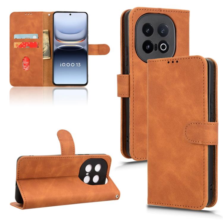 膚感翻蓋磁吸手機皮套, For vivo Y29 4G Global, For vivo Y04 4G, For vivo V50, For vivo iQOO 13, For vivo Y19s 4G Global, For vivo X200 5G, For vivo X200 Pro mini 5G, For vivo X200 Pro 5G, For vivo V40e 5G India / iQOO Z9s 5G