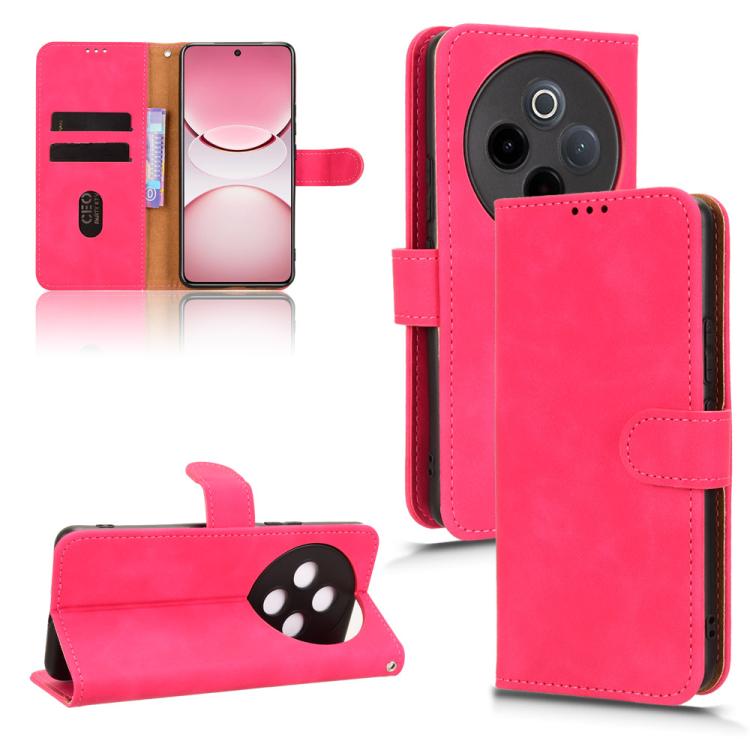 膚感翻蓋磁吸手機皮套, For vivo Y300 Pro 5G, For vivo T3 Pro 5G India, For vivo Y38 5G, For vivo V30E 5G, For vivo iQOO Z9X, For vivo iQOO Z9, For vivo iQOO Z9 5G Global, For vivo Y03 4G, For vivo S18e