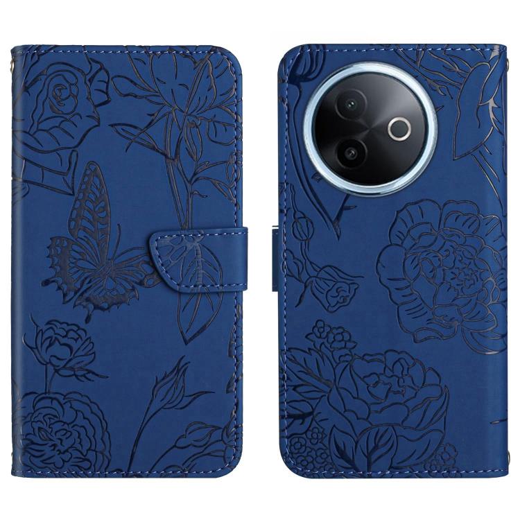 HT03 膚感蝴蝶壓花手機皮套, For vivo V60 Lite 5G, For vivo V60 5G, For vivo Y39 5G Global, For vivo V50 Lite 5G, For vivo Y04 4G / Y29s 5G, For vivo Y29 4G Global, For vivo V50 5G Global, For vivo Y02A 4G / Y02 4G / Y11 2023, For vivo Y56 5G Global