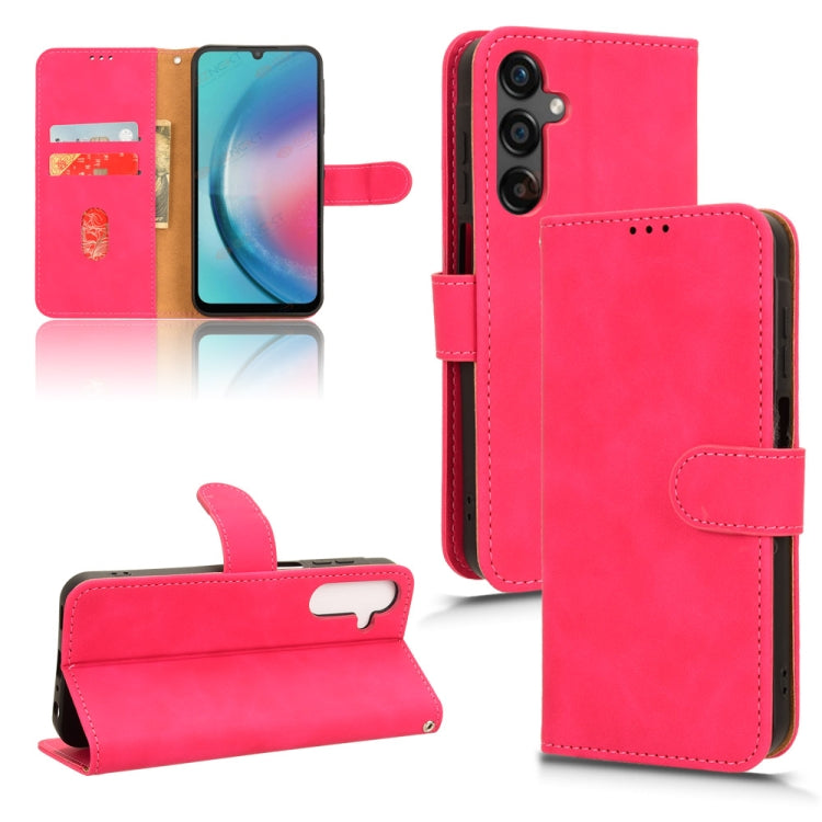 膚感翻蓋磁吸手機皮套, For Samsung Galaxy A05 4G, For Samsung Galaxy A05s 4G, For Samsung Galaxy M34 5G, For Samsung Galaxy A25 5G, For Samsung Galaxy S23 FE 5G, For Samsung Galaxy M54 5G