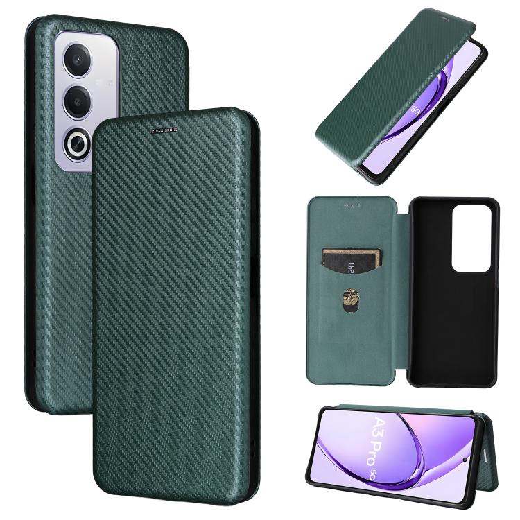 碳纖維翻蓋手機皮套, For OPPO A3 Pro Global, For OPPO Reno11 F 5G, For OPPO Reno11 Pro Global, For OPPO Find X7 Ultra, For OPPO A38 4G Global, For OPPO A78 4G, For OPPO A1 5G, For OPPO Find X8 Pro, For OPPO A79 5G