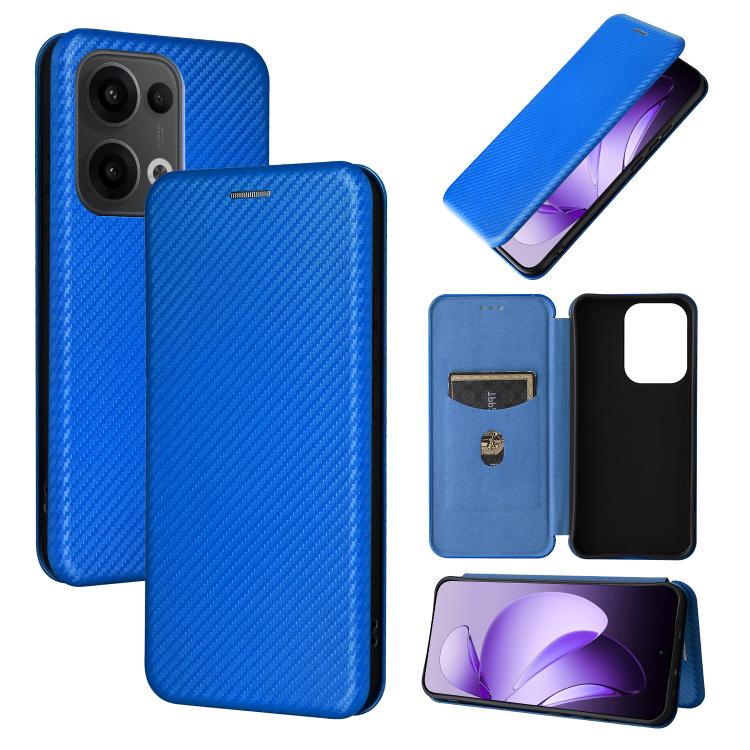 碳纖維翻蓋手機皮套, For OPPO A5 Pro 5G Global, For OPPO Reno13 5G Global, For OPPO Reno13 F 5G, For OPPO Find X8, For OPPO A3x 5G India, For OPPO Reno12 F 5G / 4G, For OPPO Reno11 PJH110, For OPPO Reno12 Pro 5G Global, For OPPO Reno12 5G Global