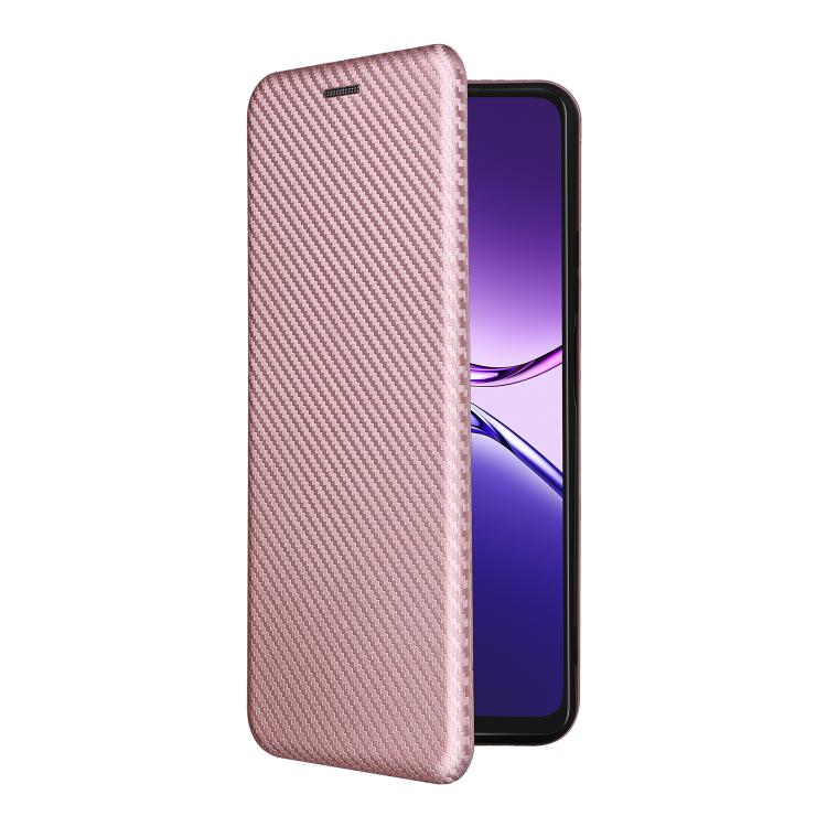 碳纖維翻蓋手機皮套, For OPPO A5 Pro 5G Global, For OPPO Reno13 5G Global, For OPPO Reno13 F 5G, For OPPO Find X8, For OPPO A3x 5G India, For OPPO Reno12 F 5G / 4G, For OPPO Reno11 PJH110, For OPPO Reno12 Pro 5G Global, For OPPO Reno12 5G Global