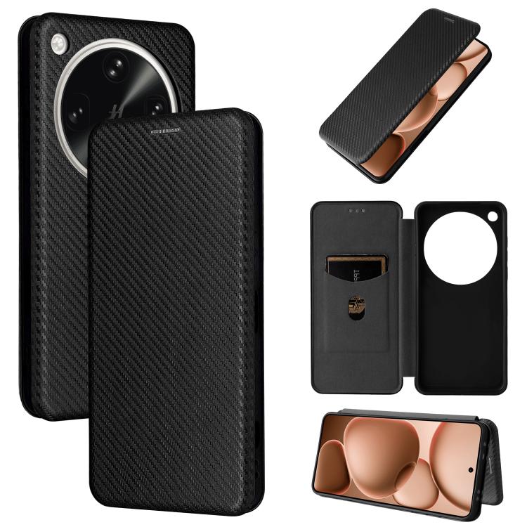 碳纖維翻蓋手機皮套, For OPPO Find X9, For OPPO A6 Pro 5G Global, For OPPO Find X9 Pro, For OPPO Reno14 Global / Reno14 F, For OPPO A5 5G / 4G Global, For OPPO Find X8s+ 5G, For OPPO Find X8s 5G, For OPPO Find X8 Ultra 5G, For OPPO F29 5G