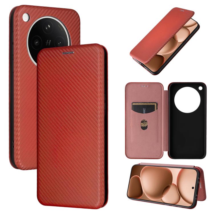 碳纖維翻蓋手機皮套, For OPPO Find X9, For OPPO A6 Pro 5G Global, For OPPO Find X9 Pro, For OPPO Reno14 Global / Reno14 F, For OPPO A5 5G / 4G Global, For OPPO Find X8s+ 5G, For OPPO Find X8s 5G, For OPPO Find X8 Ultra 5G, For OPPO F29 5G