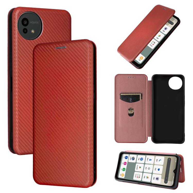 碳纖維翻蓋手機皮套, For Sharp Aquos wish5, For Sharp Aquos Sense9, For Sharp Aquos R9 Pro, For Sharp Aquos R8 Pro, For Sharp Aquos R8, For Sharp Aquos Wish 3