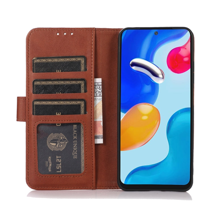 鏡窗牛紋手機皮套, For Xiaomi 14, For Xiaomi Redmi Note 13 5G Global, For Xiaomi Redmi Note 13 Pro+ 5G Global, For Xiaomi 13T / Redmi K60 Ultra, For Xiaomi Redmi 12 4G, For Xiaomi Redmi Note 12S 4G