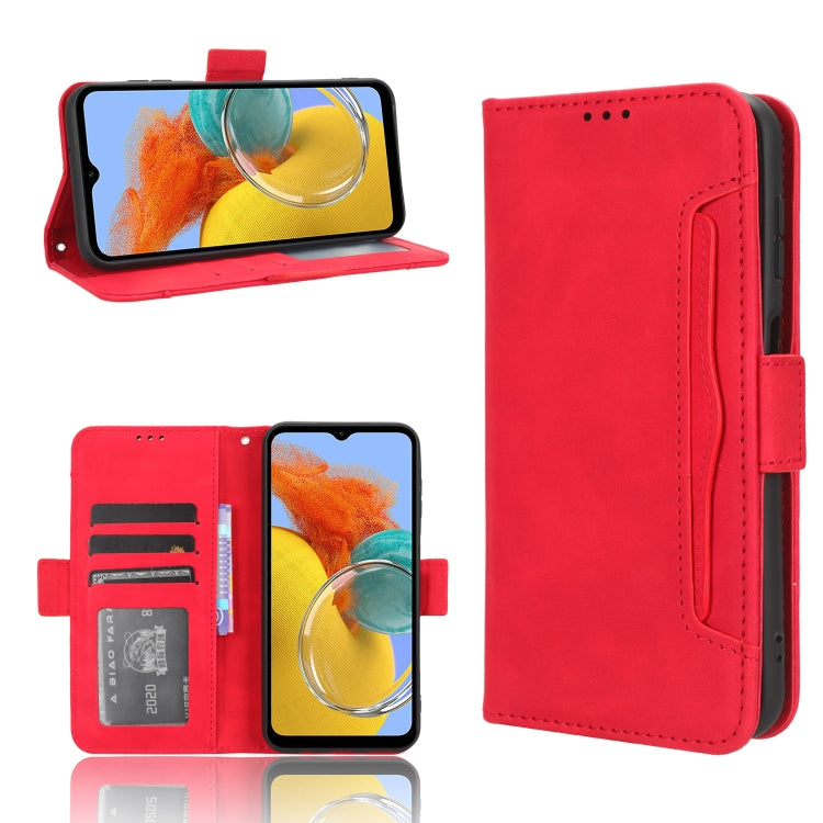 膚感牛紋多卡槽手機皮套, For Samsung Galaxy A05s 4G, For Samsung Galaxy M34 5G, For Samsung Galaxy A25 5G Global, For Samsung Galaxy S23 FE 5G, For Samsung Galaxy M54 5G