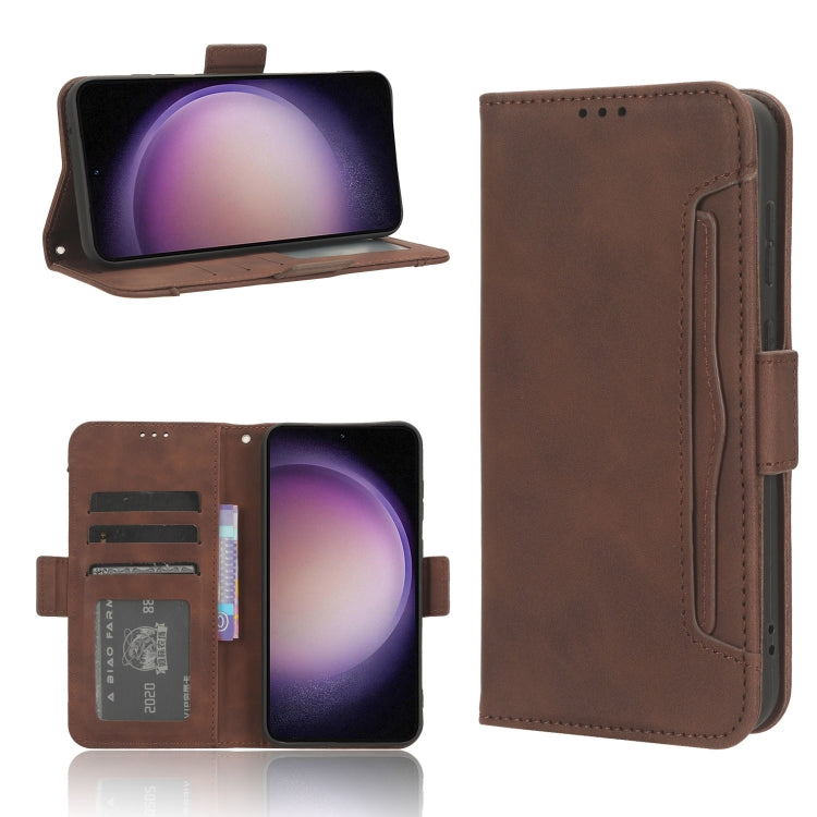 膚感牛紋多卡槽手機皮套, For Samsung Galaxy A05s 4G, For Samsung Galaxy M34 5G, For Samsung Galaxy A25 5G Global, For Samsung Galaxy S23 FE 5G, For Samsung Galaxy M54 5G